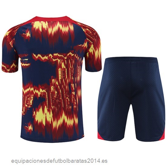 Nuevo Entrenamiento Conjunto Completo Leipzig 23/24 Rojo Azul Baratas